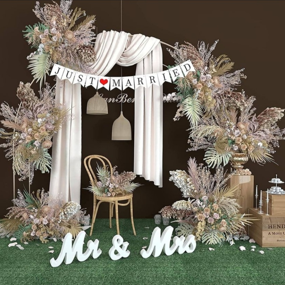 Wedding Decorations Set Wood White